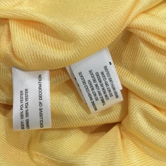 Cutter & Buck Windbreaker Jacket Men’s Size Large Yellow CB WeatherTec Pullover - Picture 4 of 13